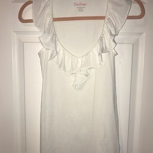 NWOT Lilly Pulitzer ruffle sleeveless top